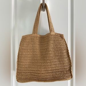 H&M straw tote